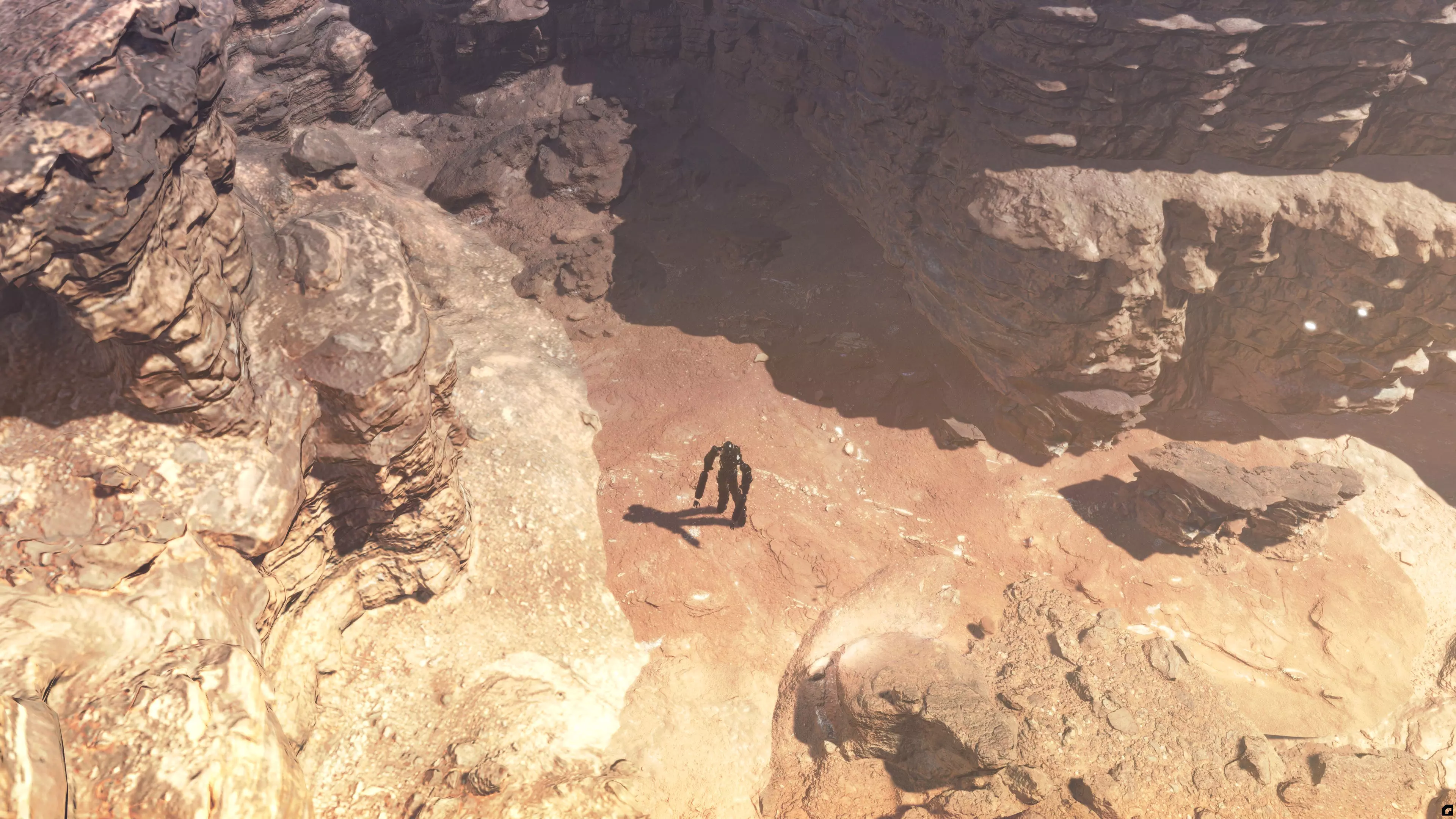 Mountains and Robor Free 3D model_0