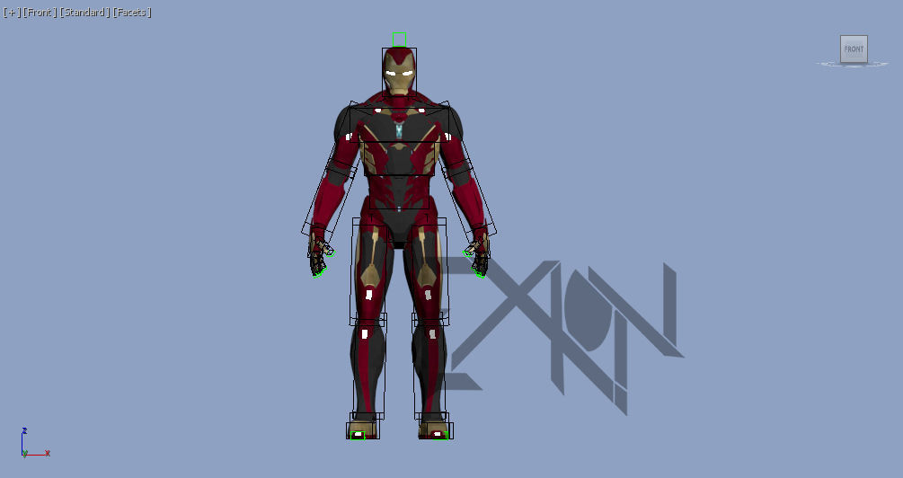 Iron Man MK00 Stealth Armor 3D model_6