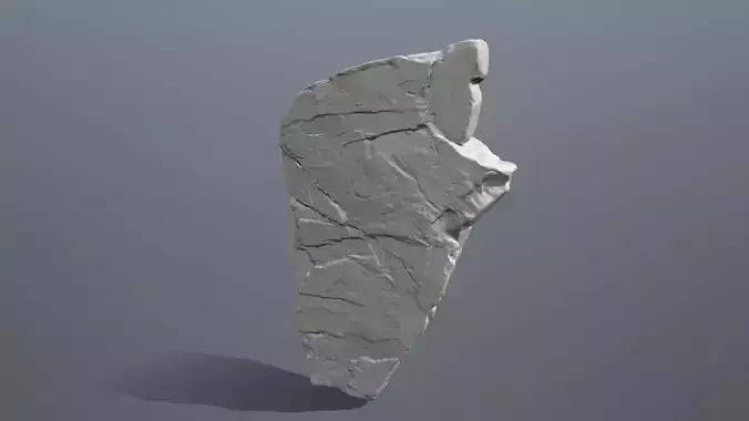 Rock Print piece of stone 3D print model