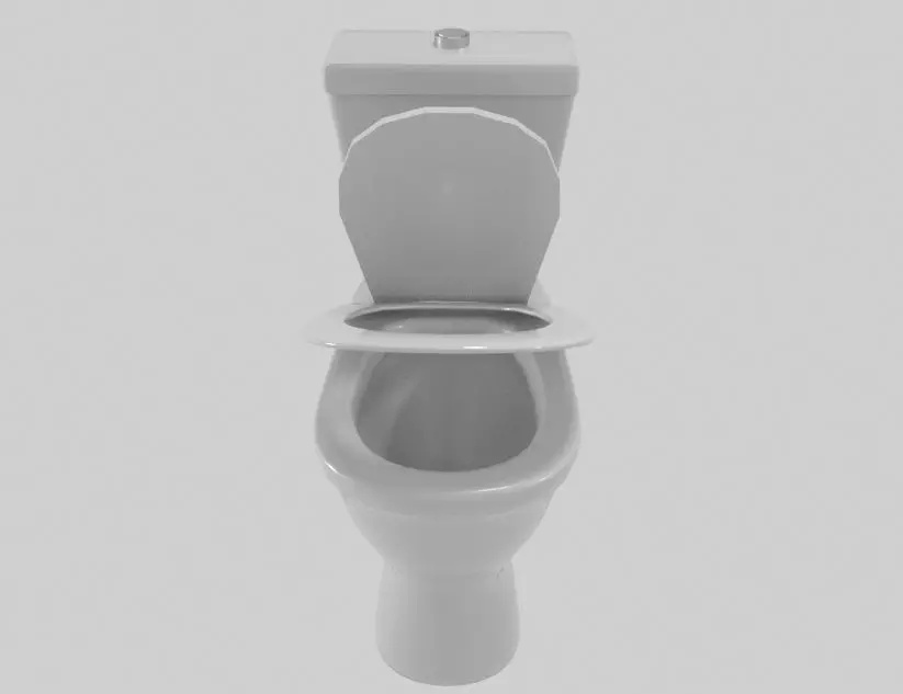toilet bowl 3D model