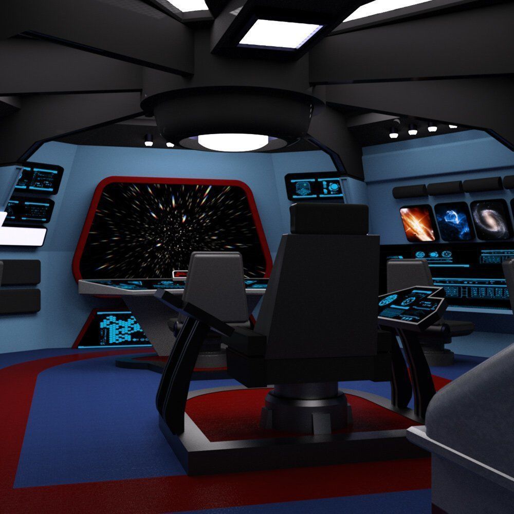 Starship Bridge 6 for DAZ Studio 3D model_5