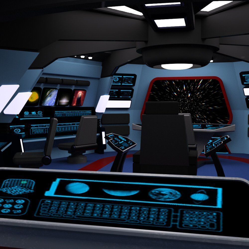 Starship Bridge 6 for DAZ Studio 3D model_6