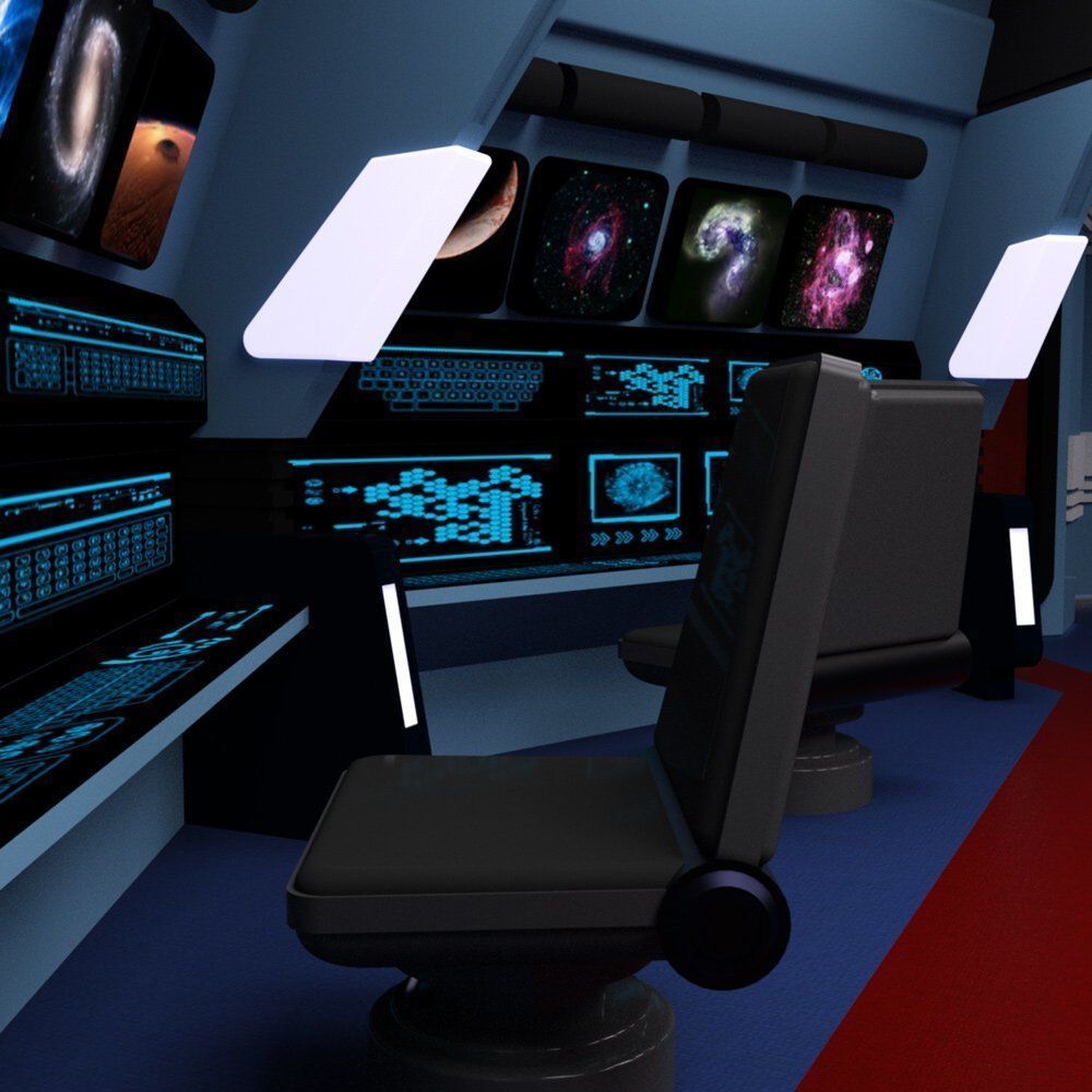 Starship Bridge 6 for DAZ Studio 3D model_7