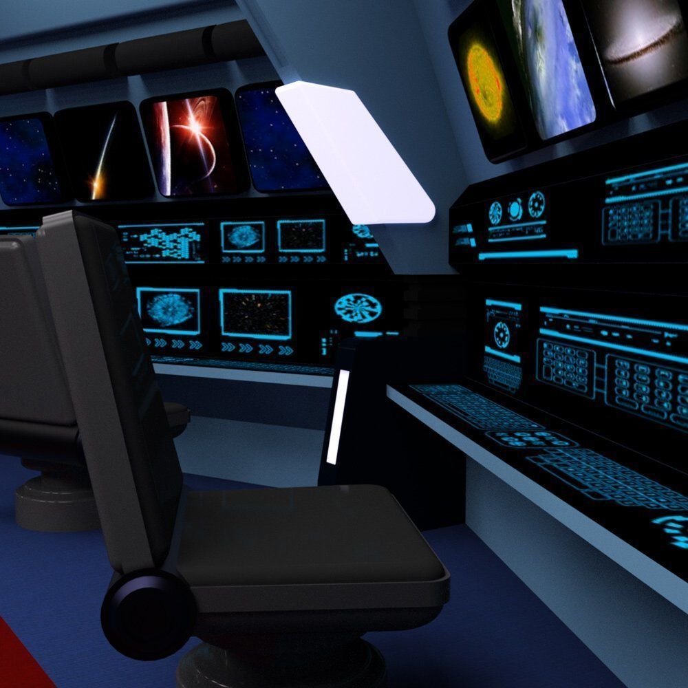 Starship Bridge 6 for DAZ Studio 3D model_8