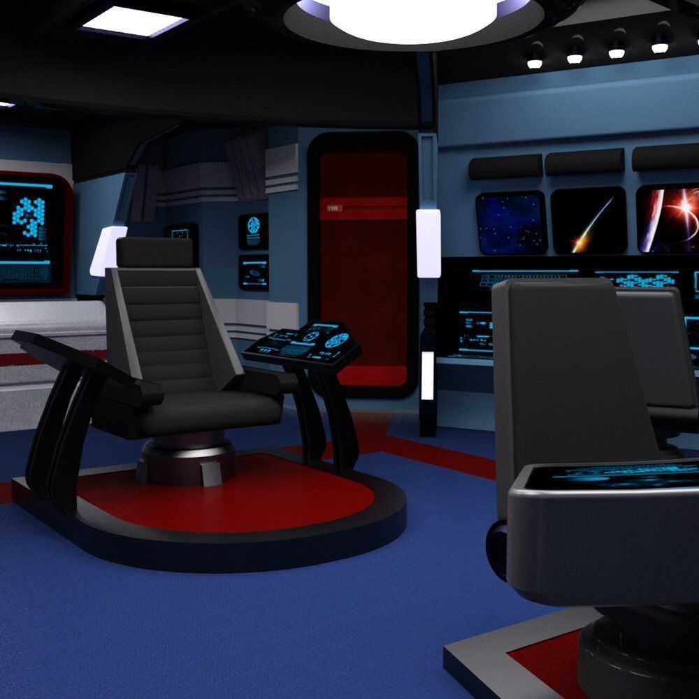 Starship Bridge 6 for DAZ Studio 3D model_2