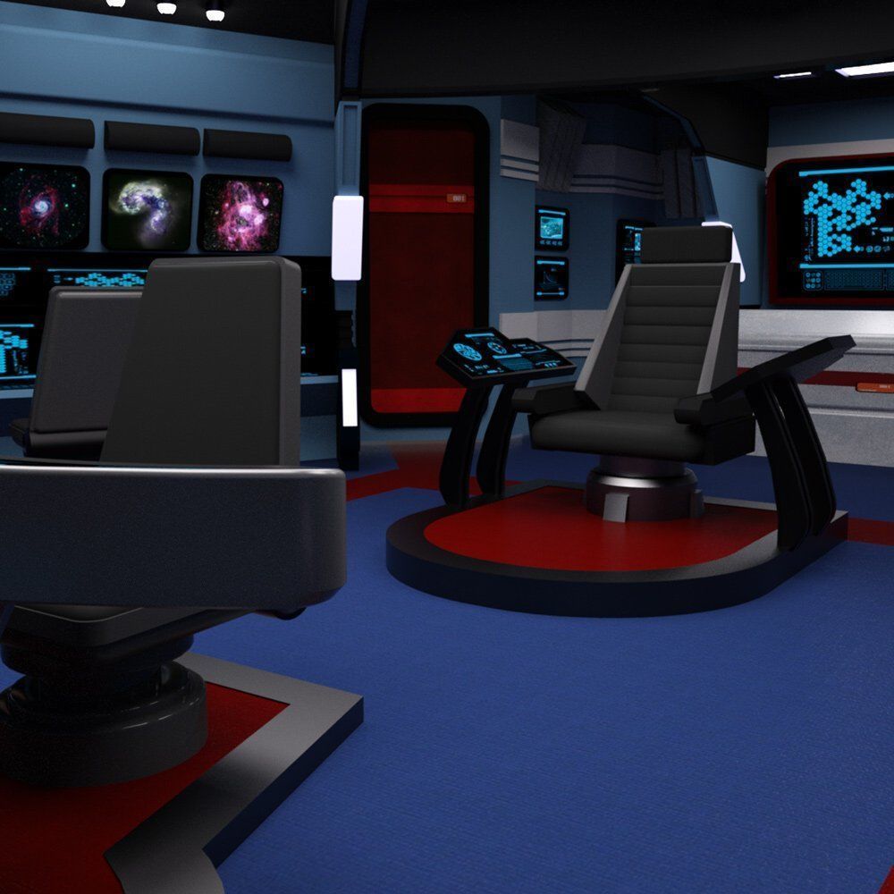 Starship Bridge 6 for DAZ Studio 3D model_1