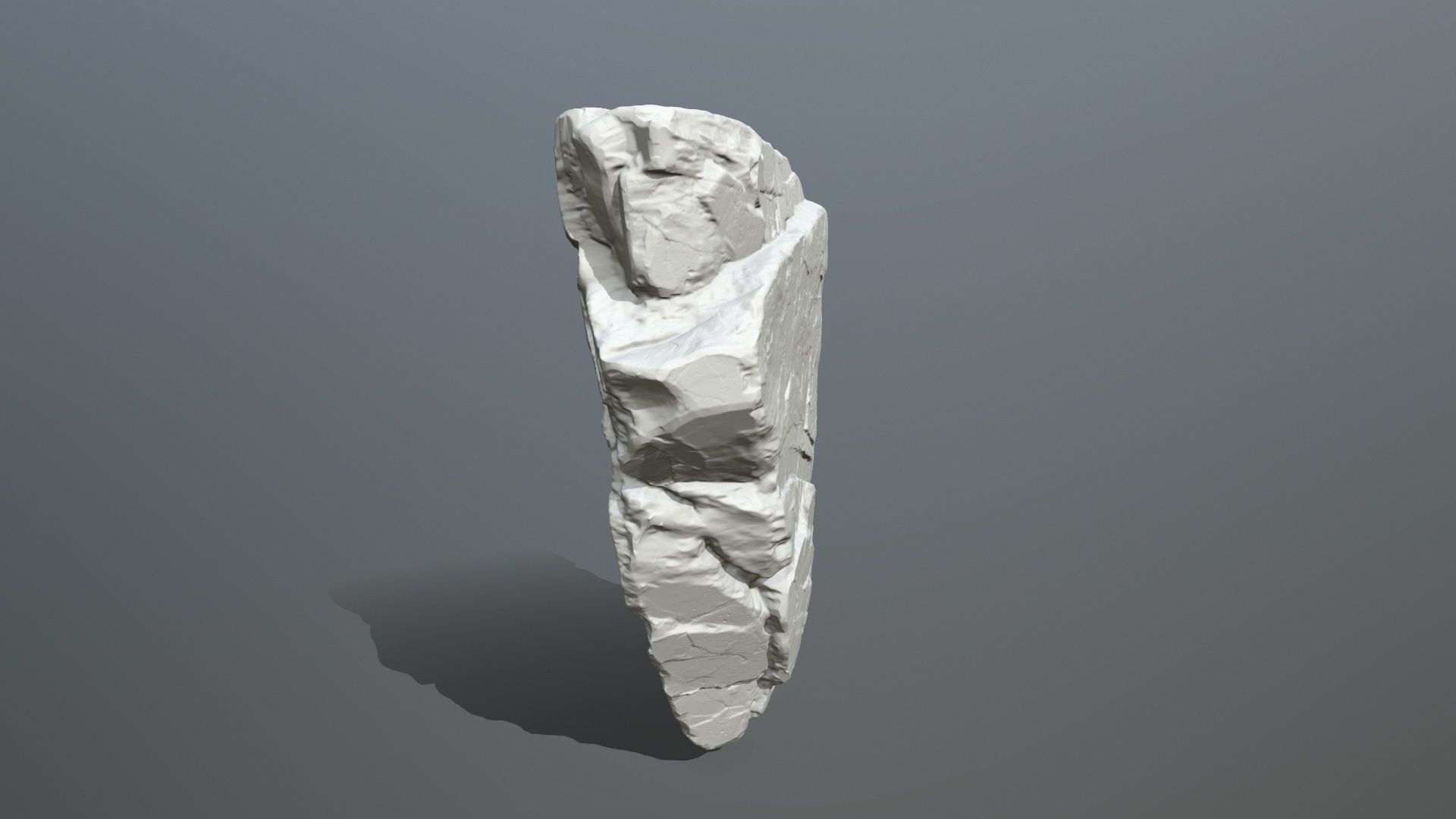 Rock Print piece of 3D print model_2