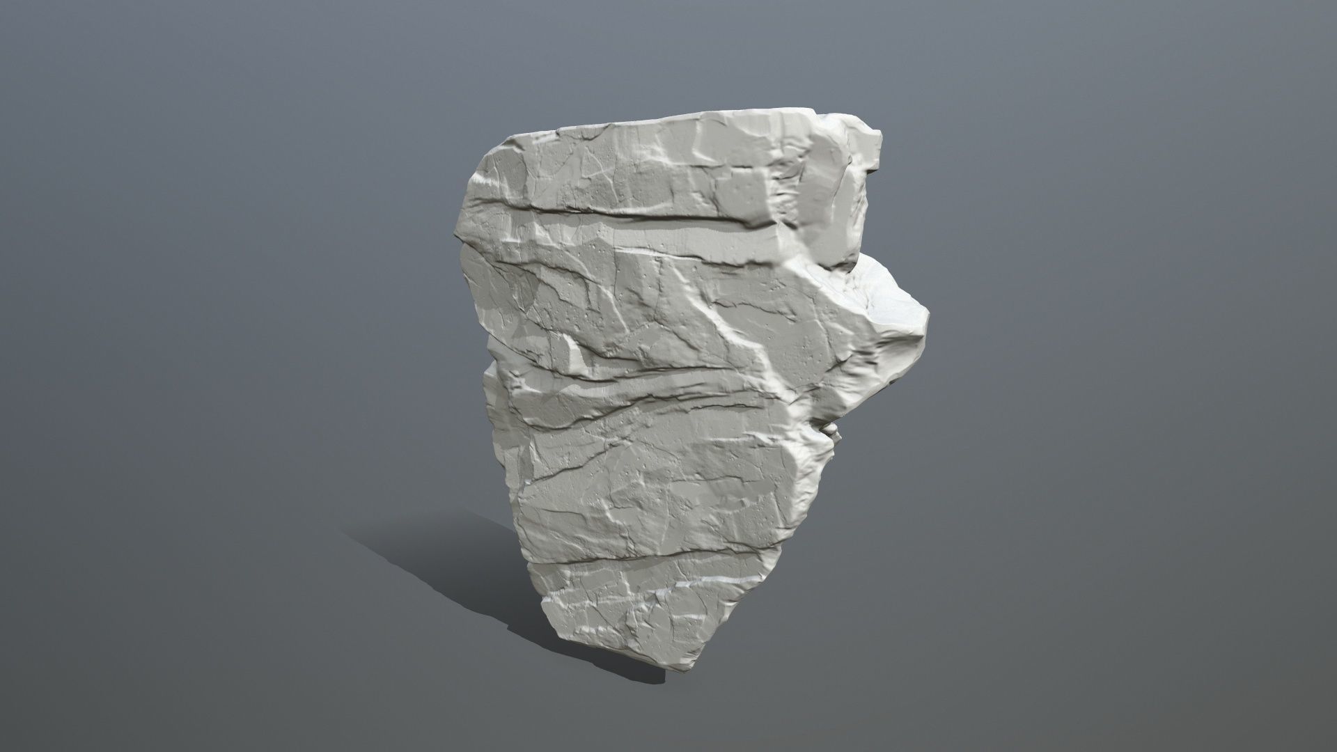 Rock Print piece of 3D print model_3