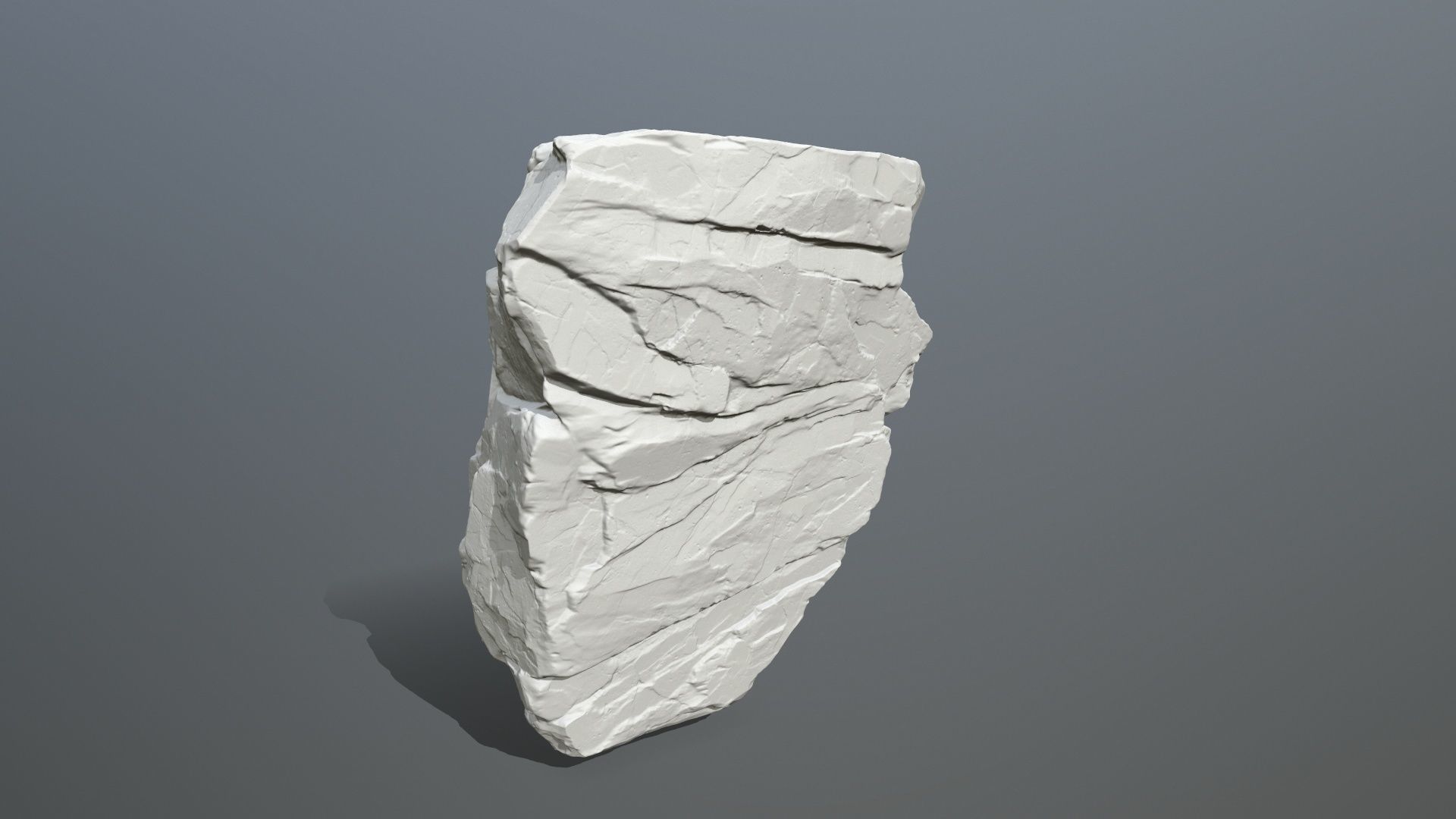 Rock Print piece of 3D print model_4