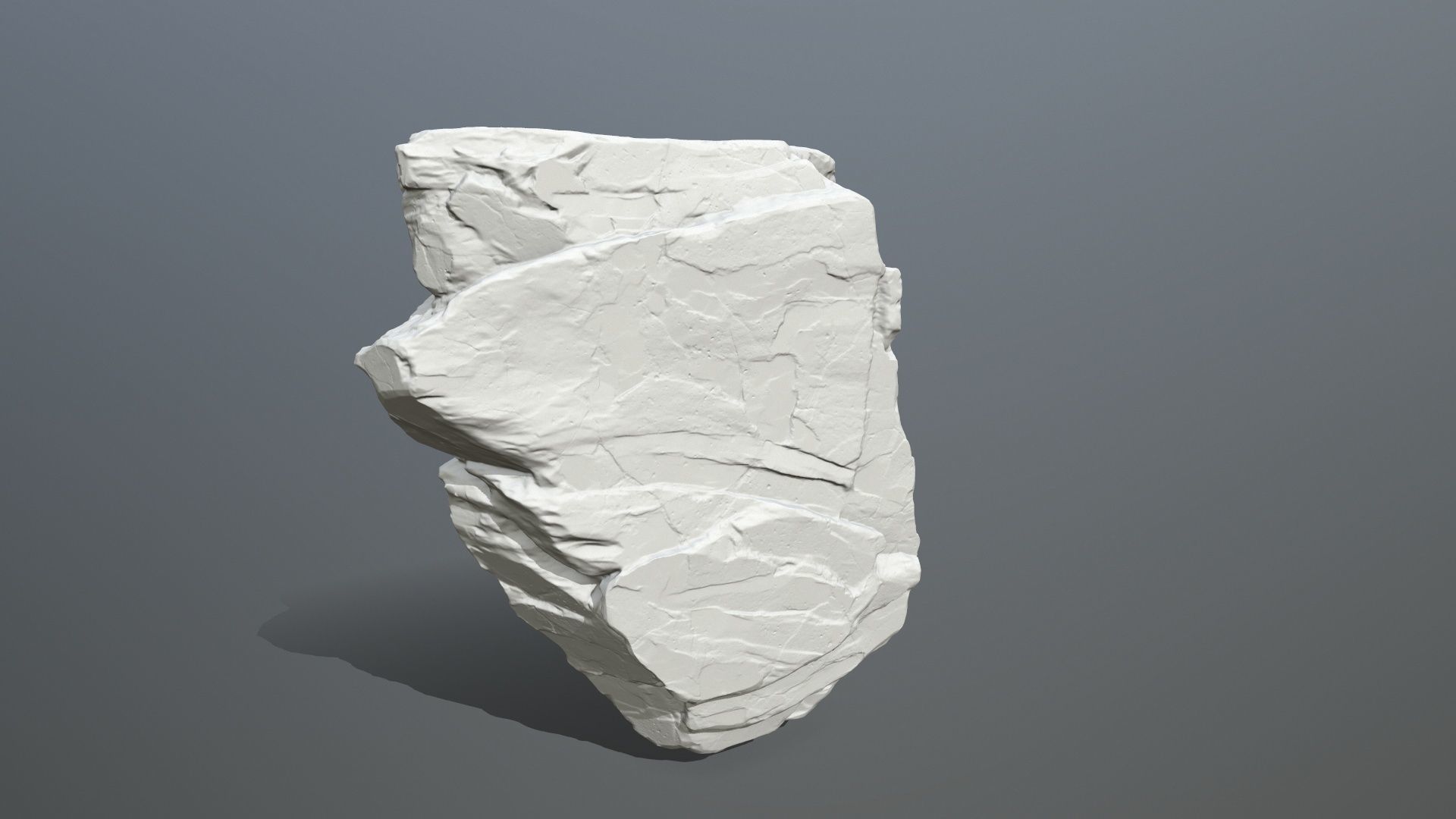Rock Print piece of 3D print model_1