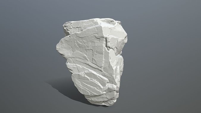 Rock Print piece of 3D print model