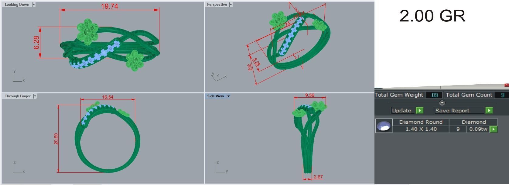 Ring - 99 3D print model_10