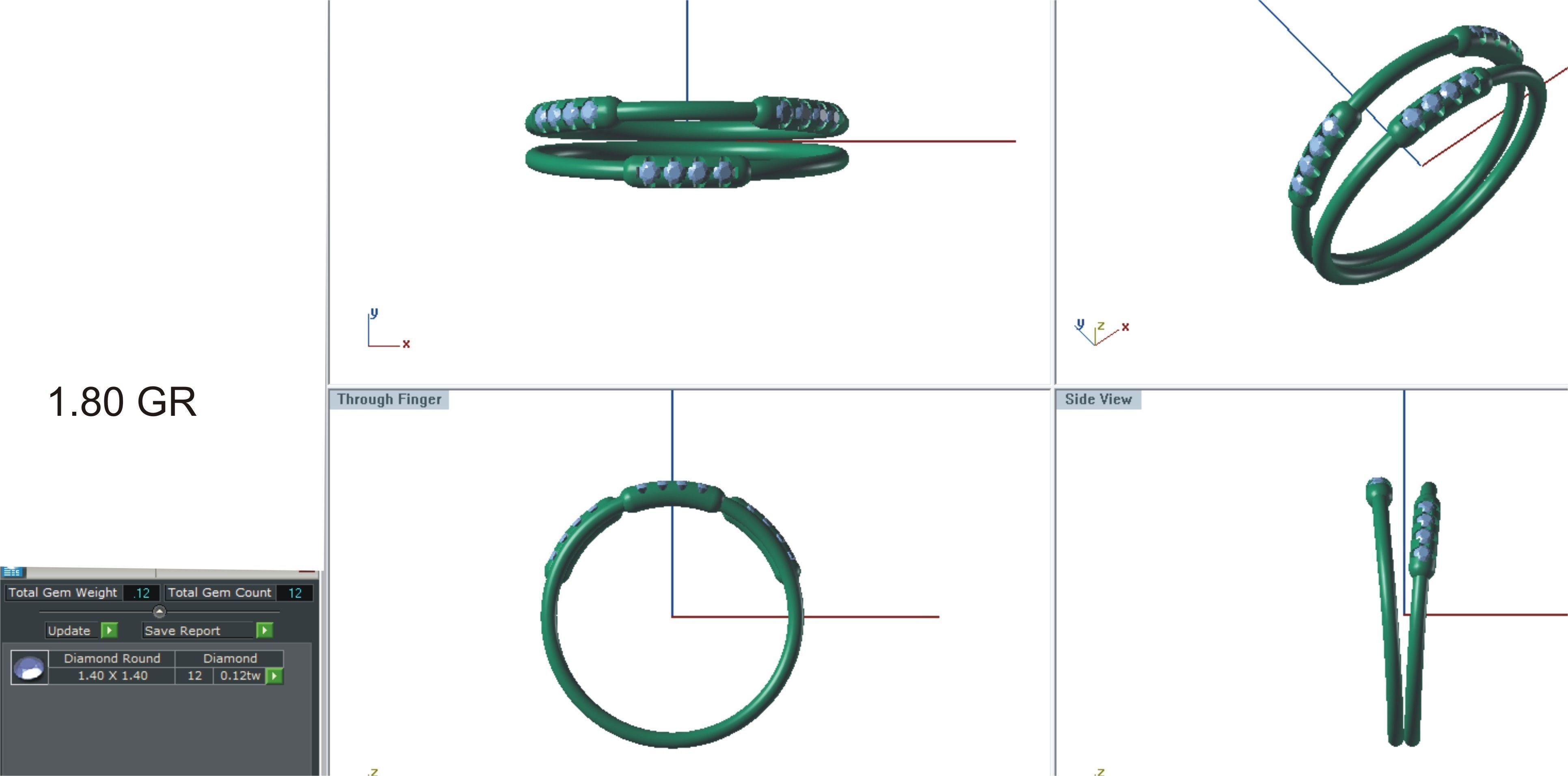 Ring - 94 3D print model_1
