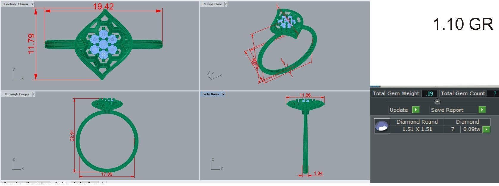 Ring - 85 3D print model_10