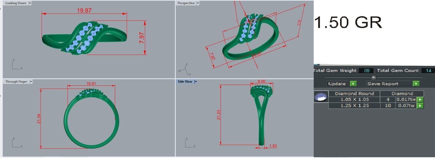 Ring - 81 3D print model_10