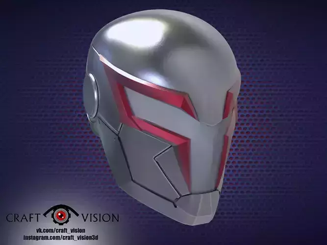 Spider-man 2099 Helmet 3D print model