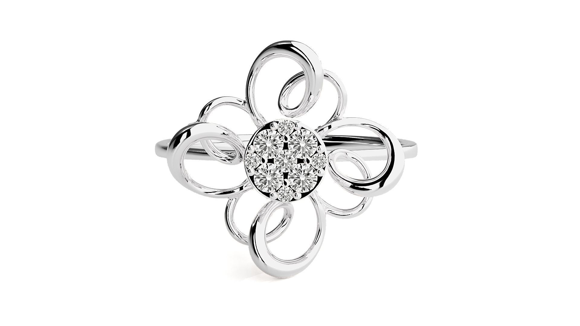 Ring - 56 3D print model_3