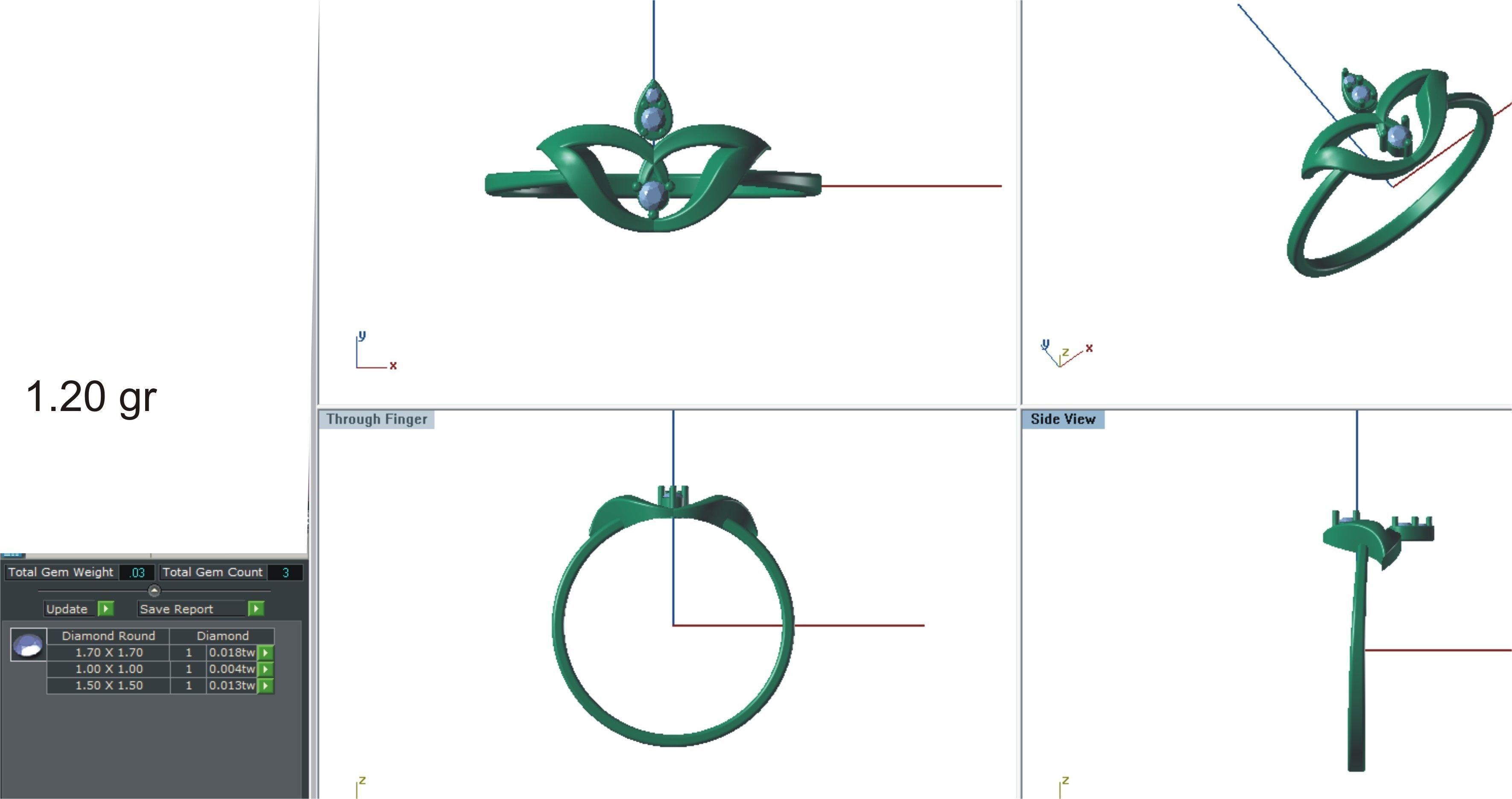Ring - 43 3D print model_6