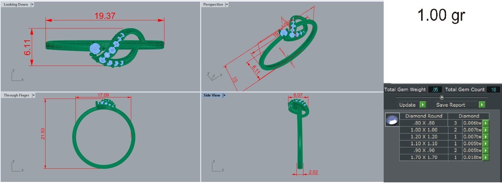 Ring - 35 3D print model_10