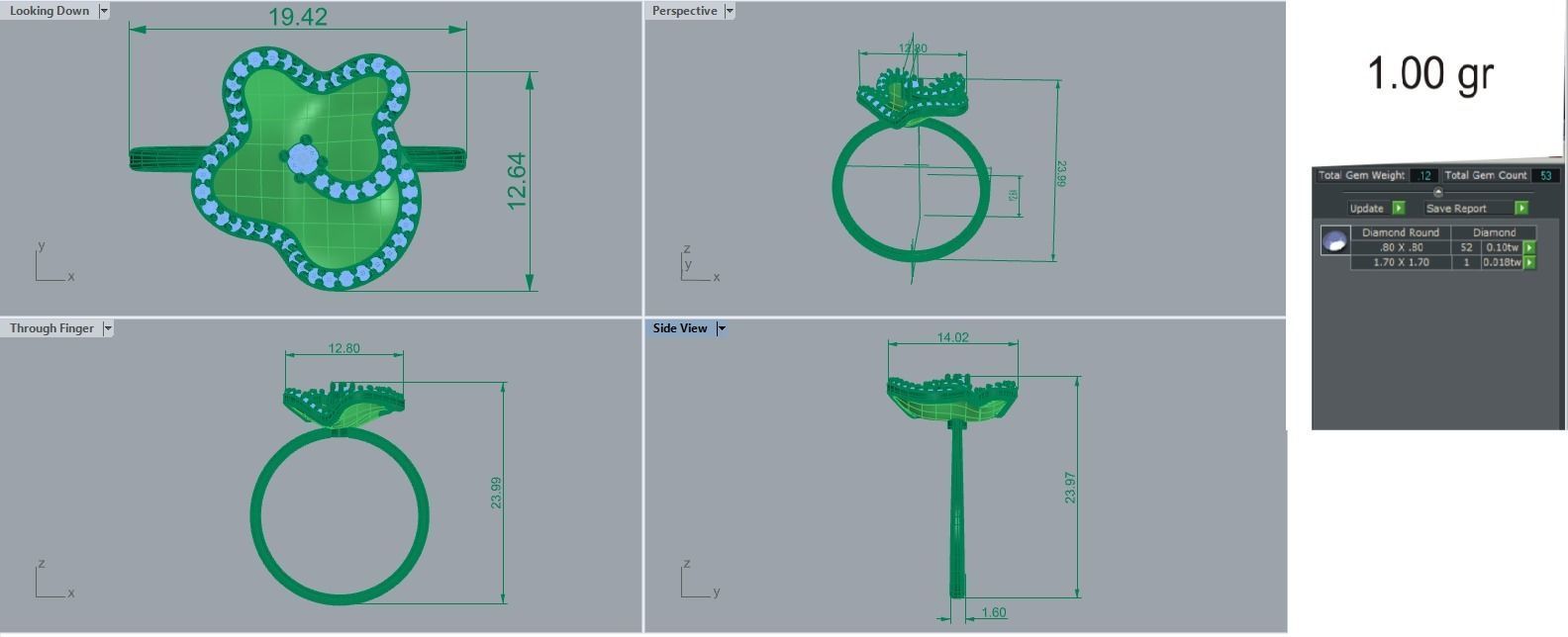 Ring - 16 3D print model_1