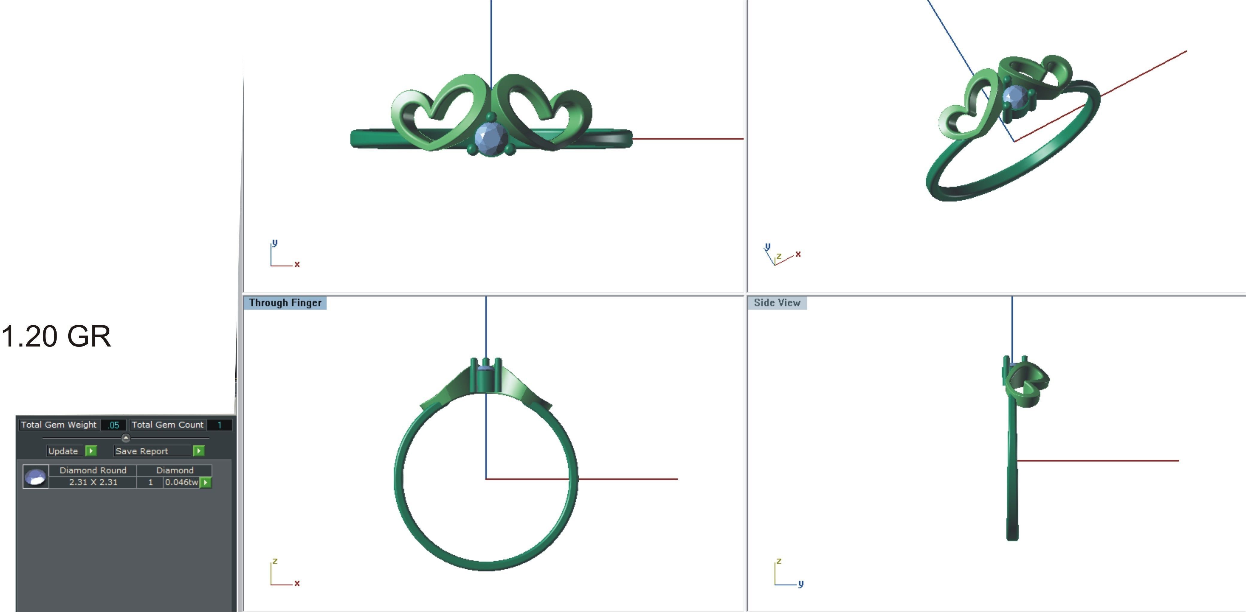 Ring - 135 3D print model_6