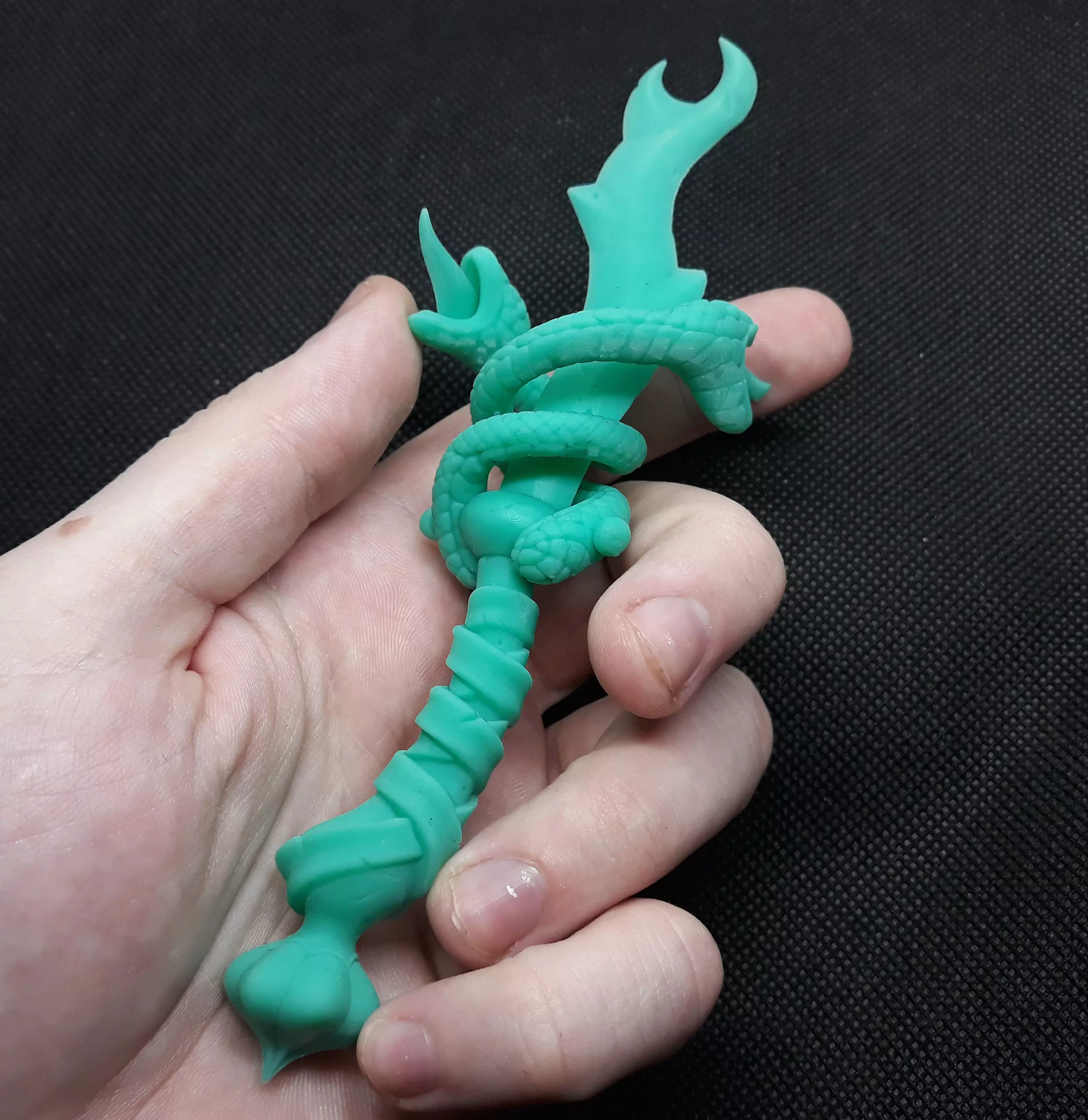 Snake dagger 3d print 3D print model_0
