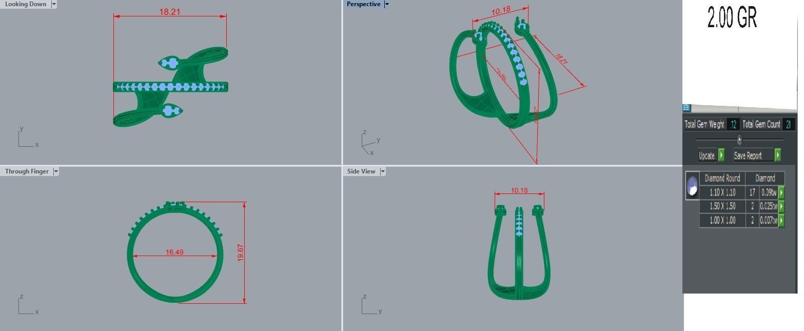 Ring - 128 3D print model_10