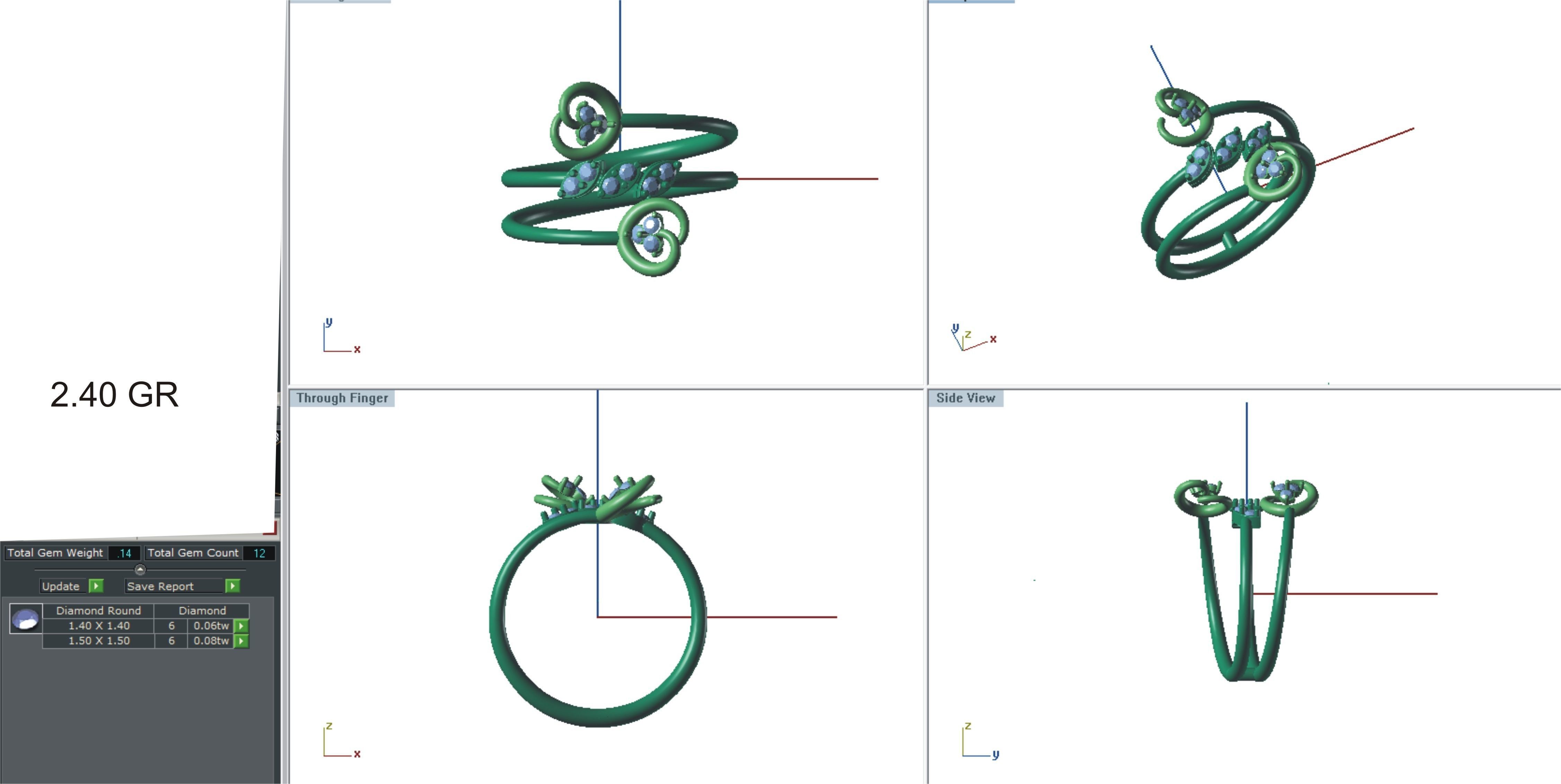 Ring - 125 3D print model_6