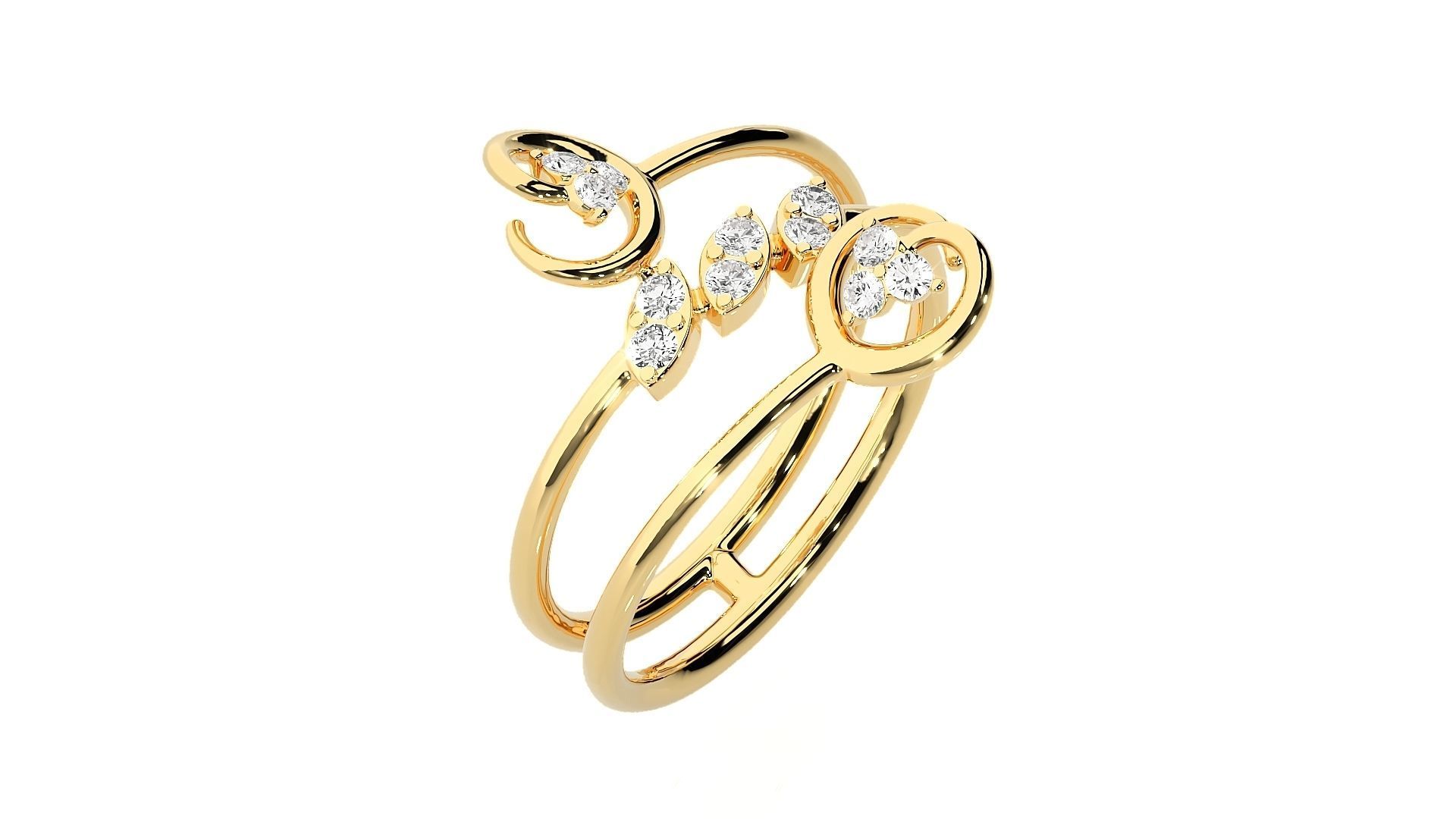 Ring - 125 3D print model_9