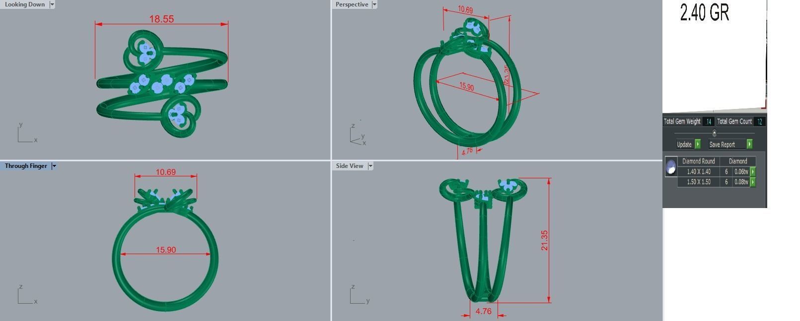 Ring - 125 3D print model_10