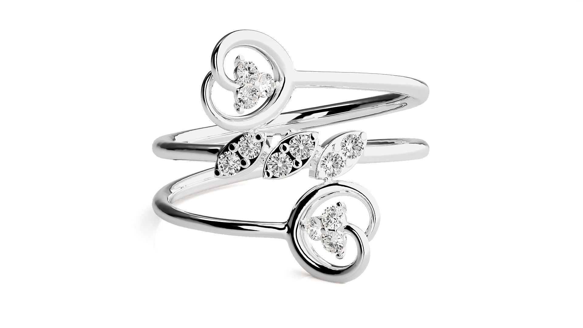 Ring - 125 3D print model_3