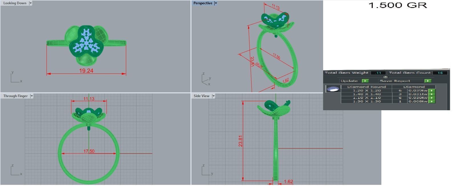 Ring - 111 3D print model_10
