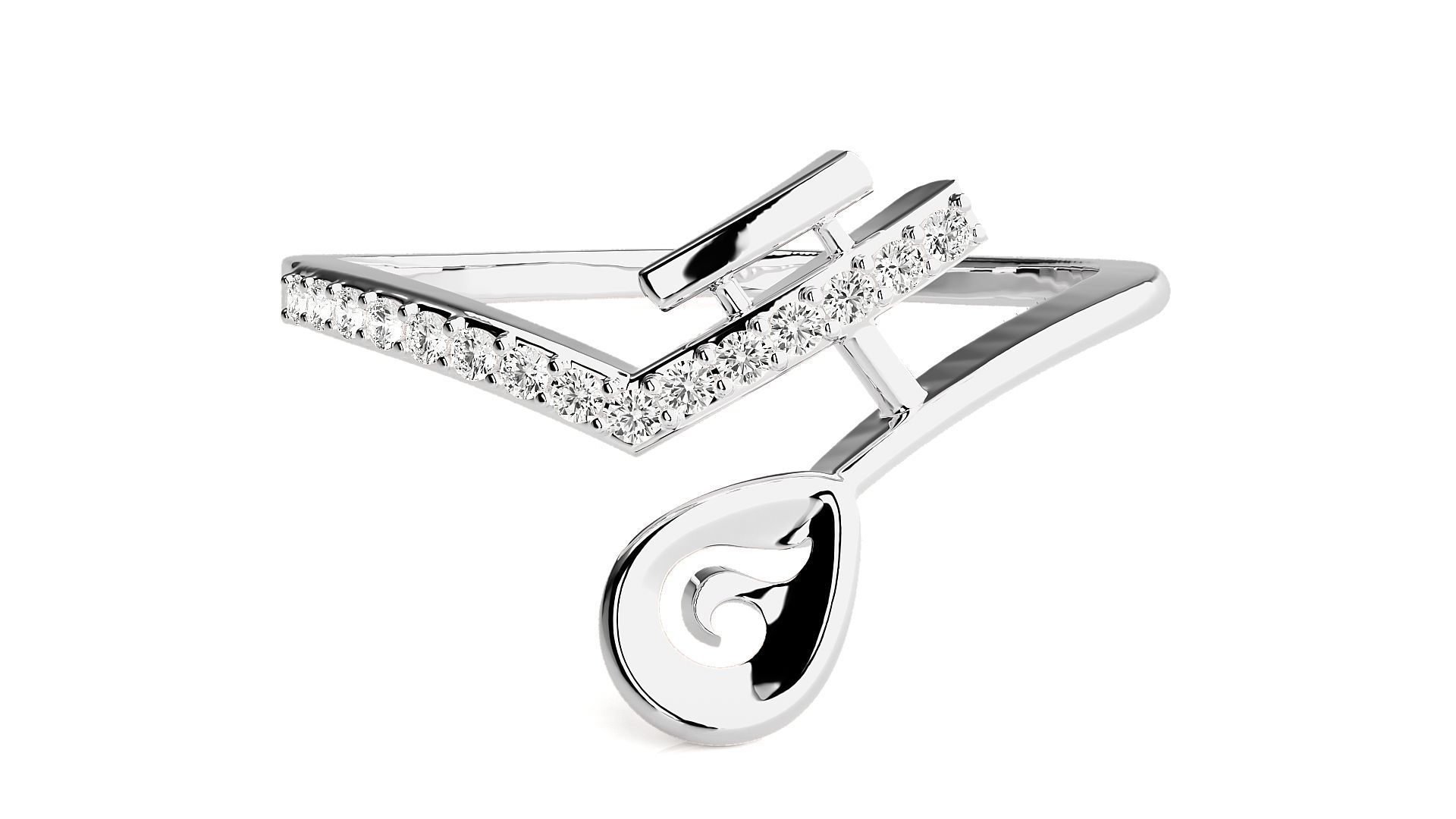 Ring - 110 3D print model_3