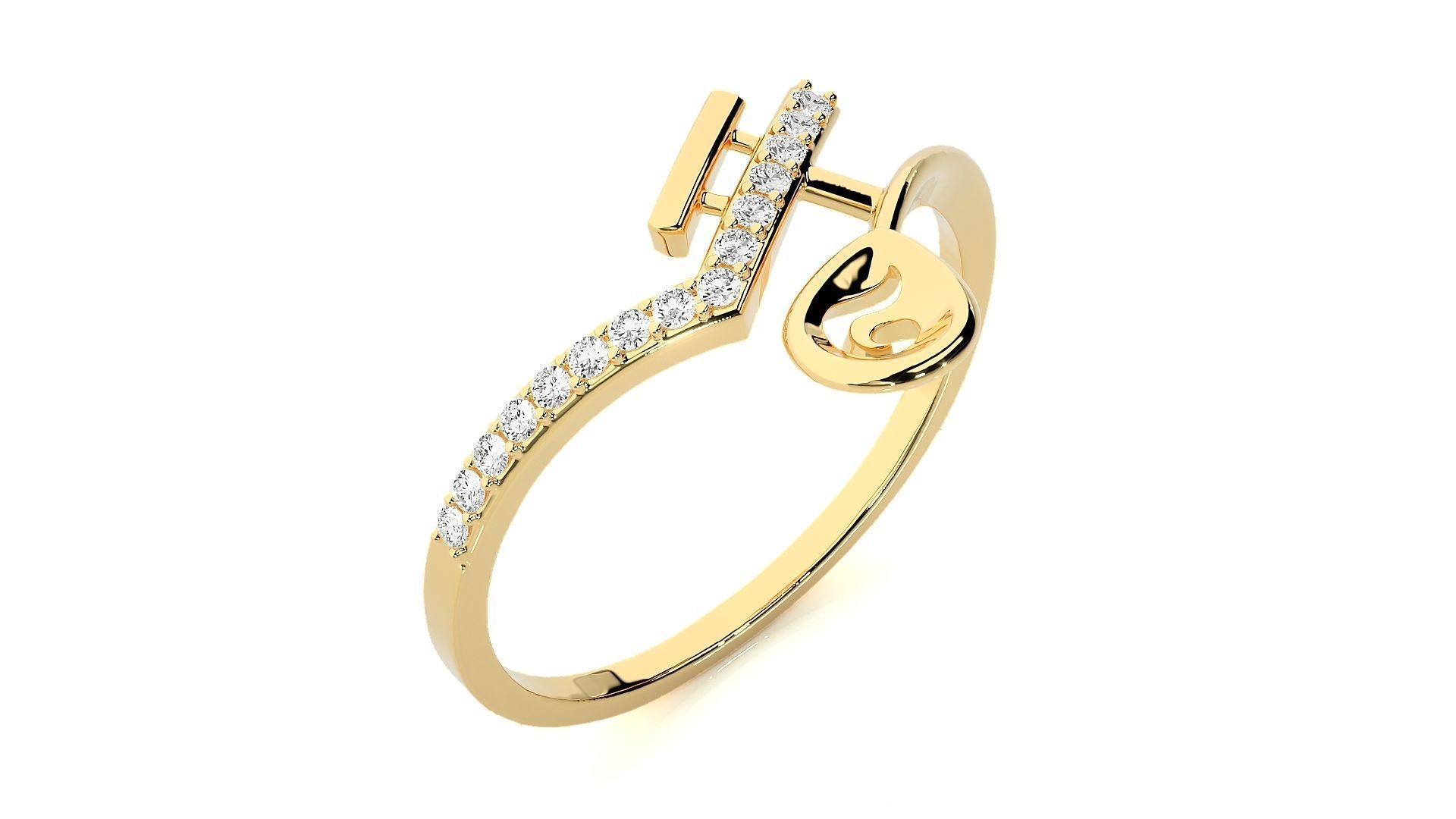 Ring - 110 3D print model_9