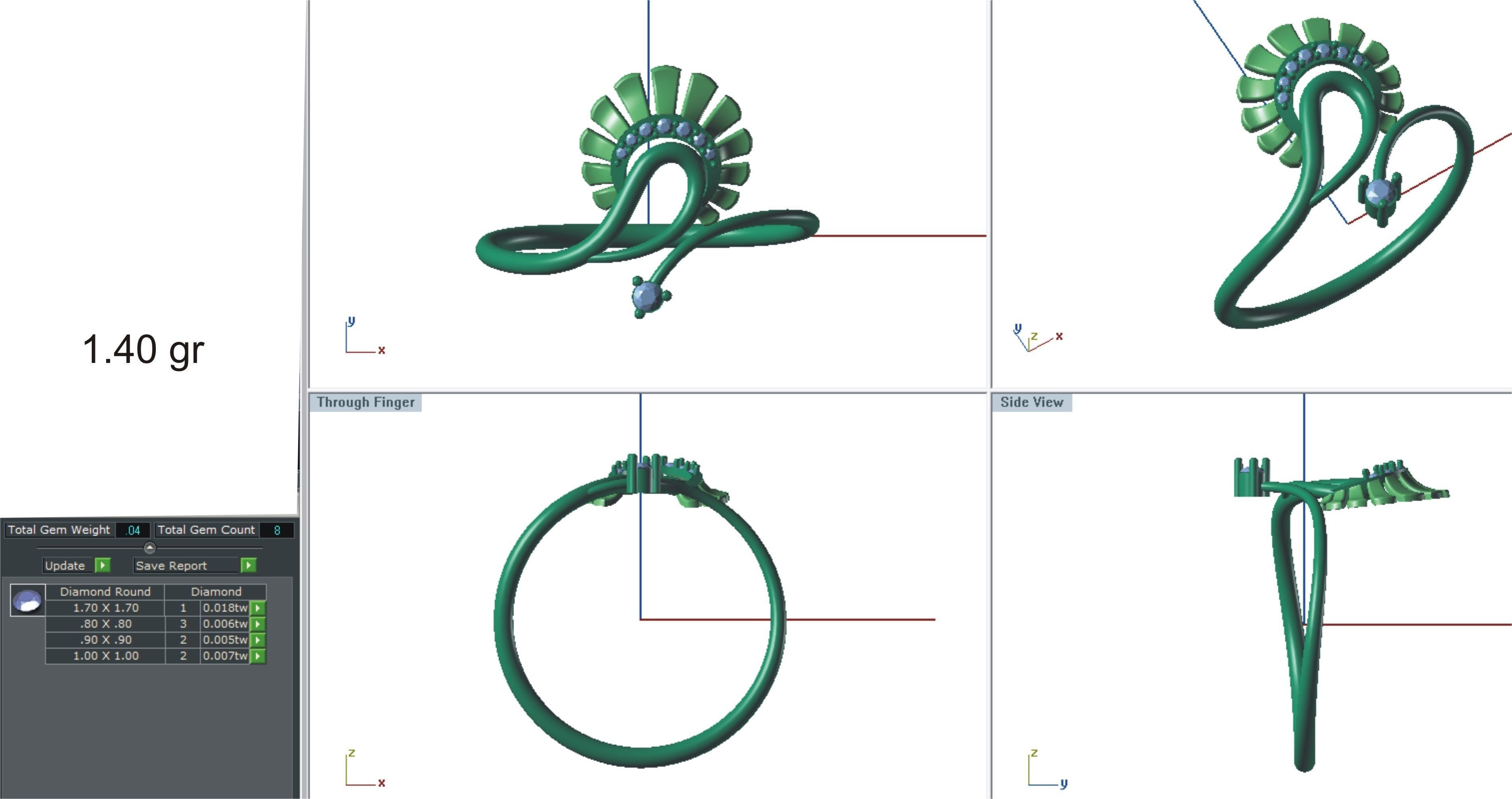 Ring - 08 3D print model_4