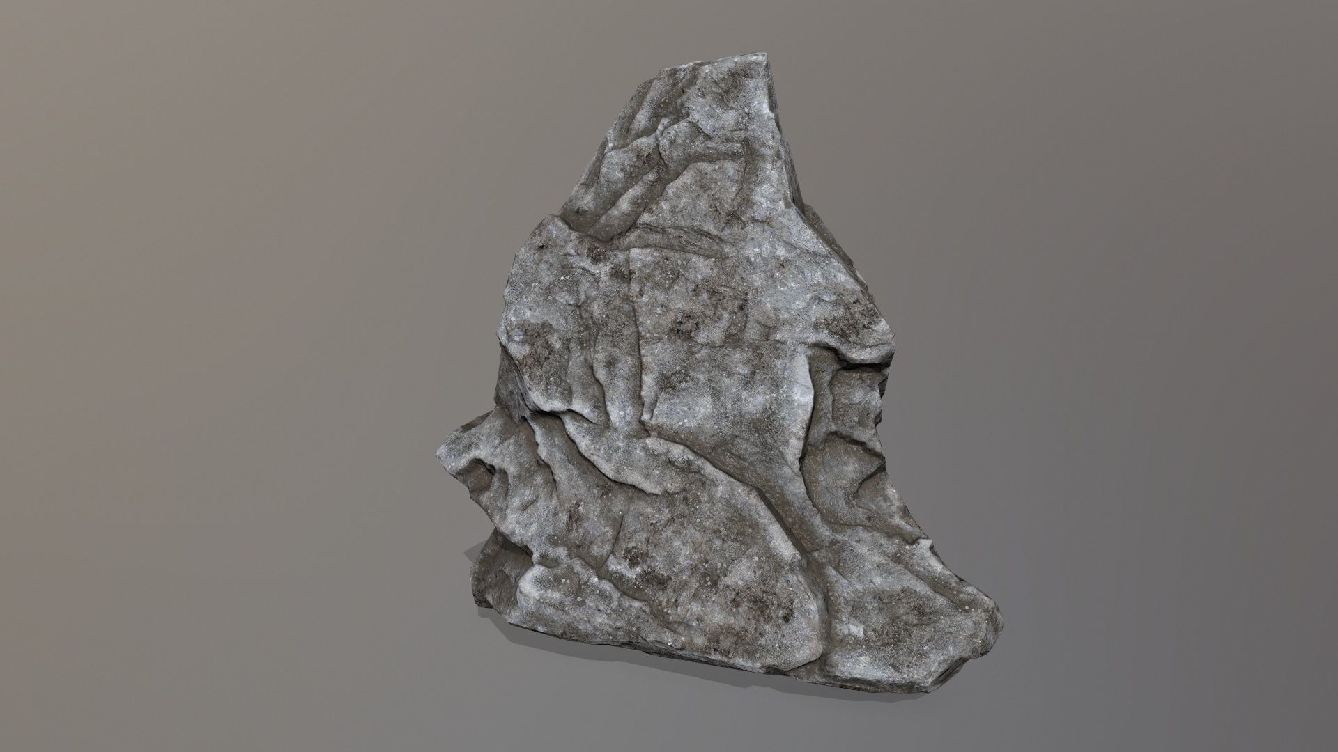Rock Set piece of Low-poly 3D model_26