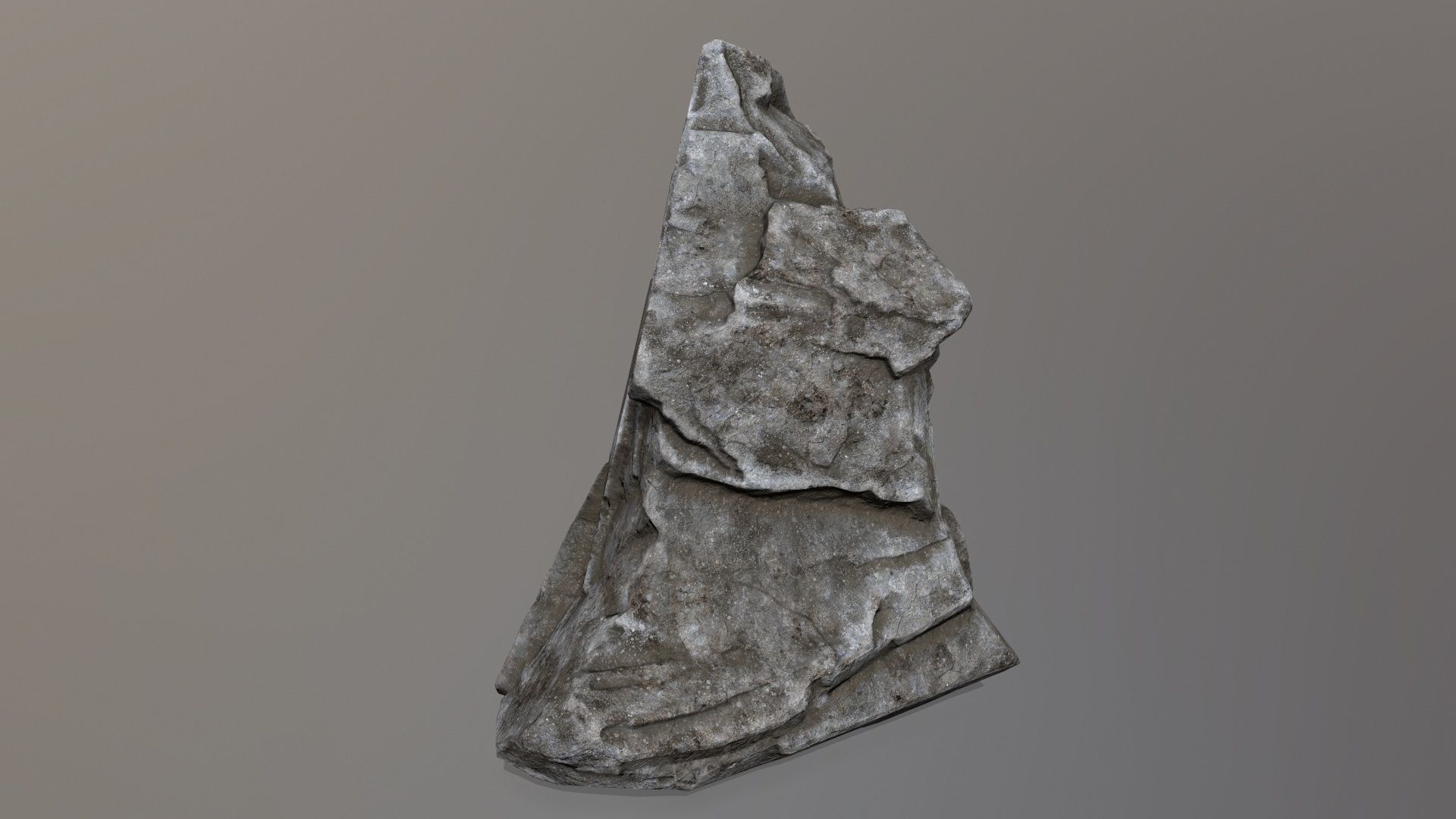 Rock Set piece of Low-poly 3D model_25