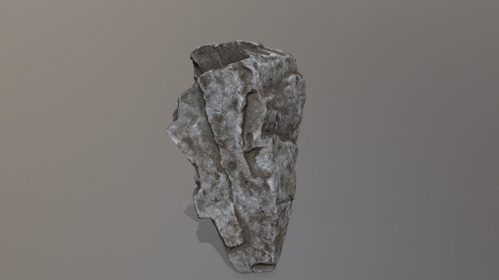 Rock Set piece of Low-poly 3D model_22