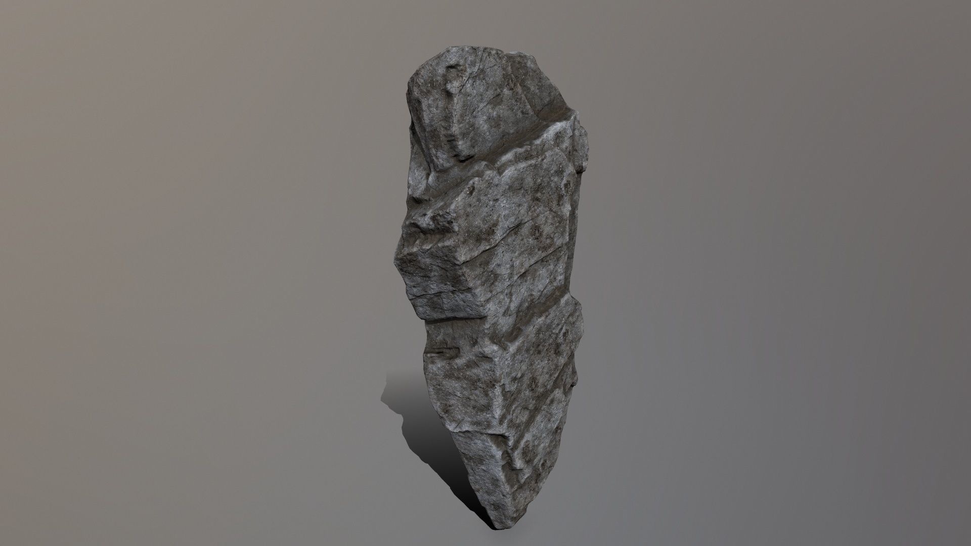 Rock Set Low-poly 3D model_28