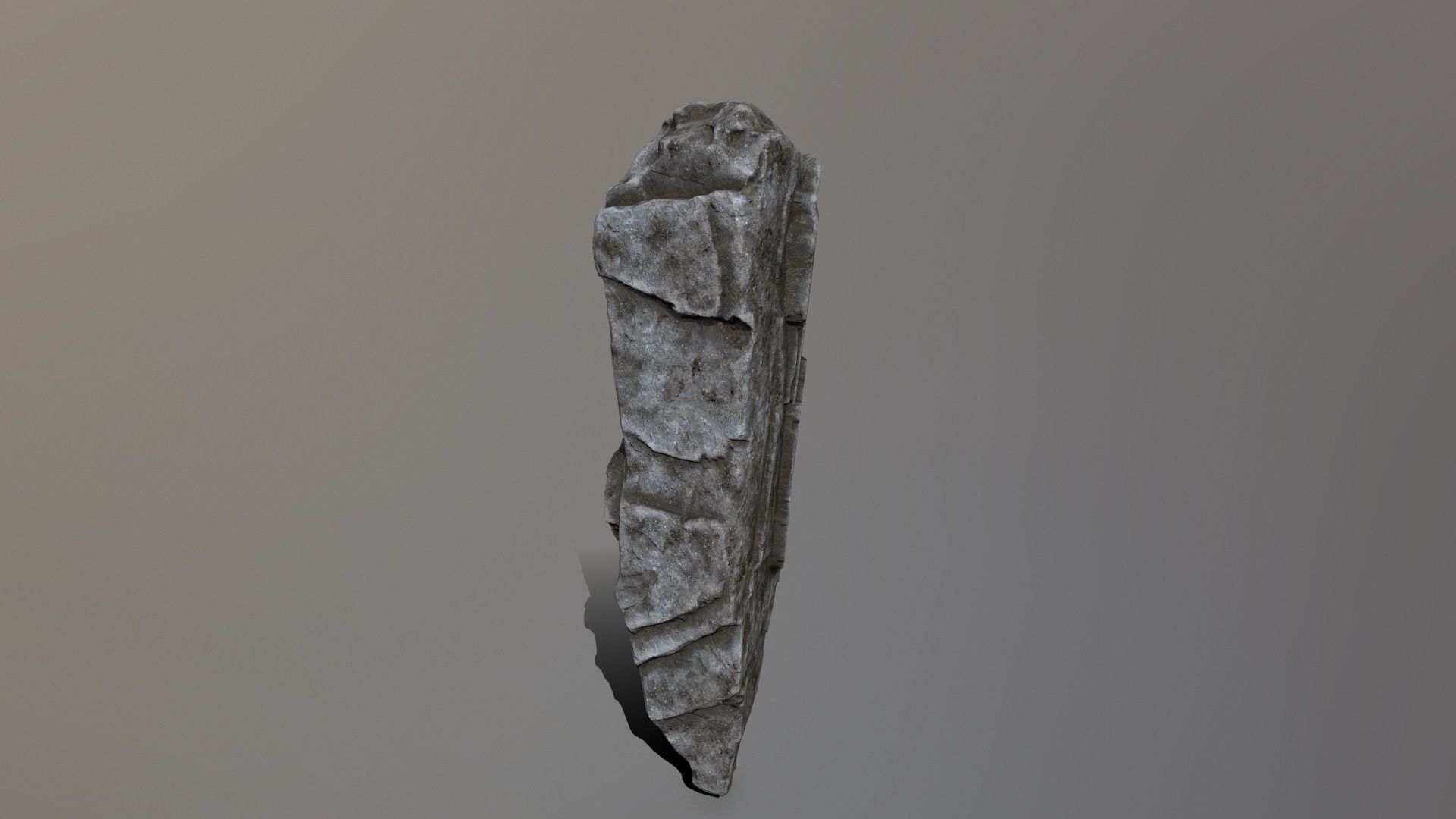 Rock Set Low-poly 3D model_31