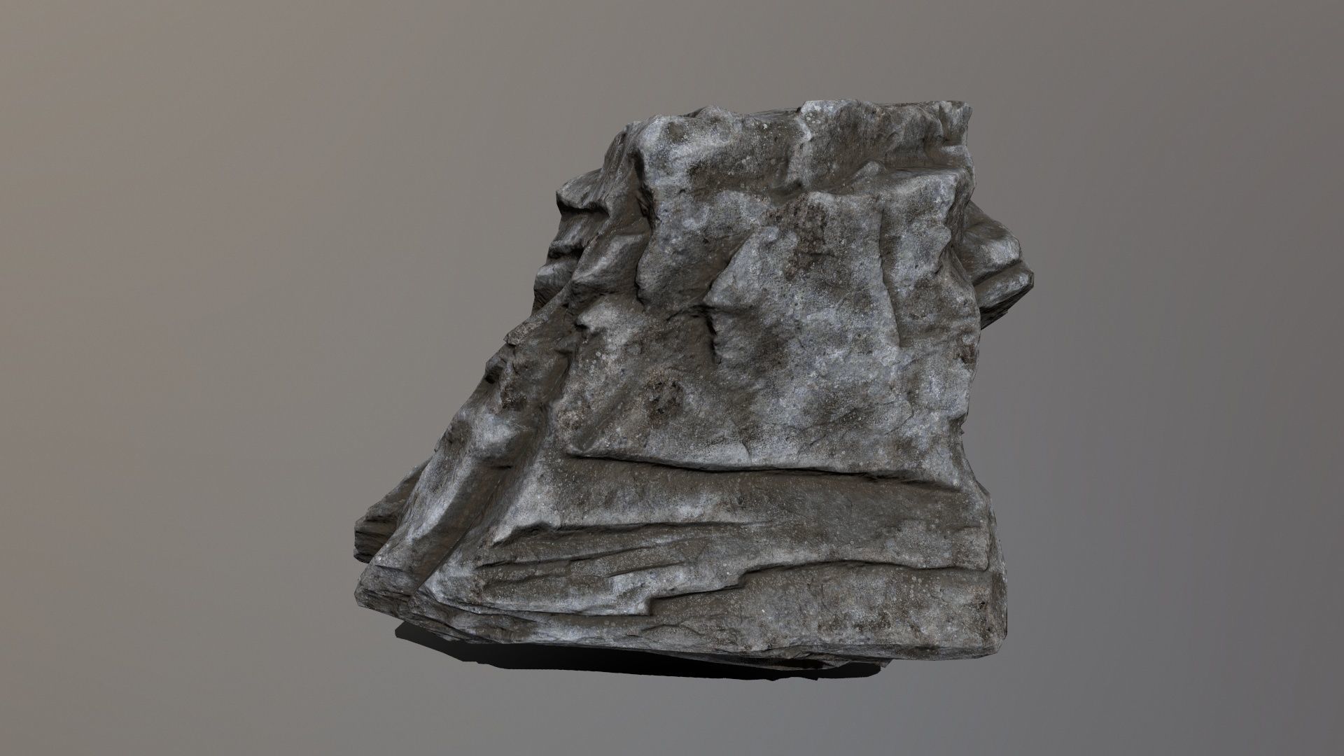 Rock Set Low-poly 3D model_21