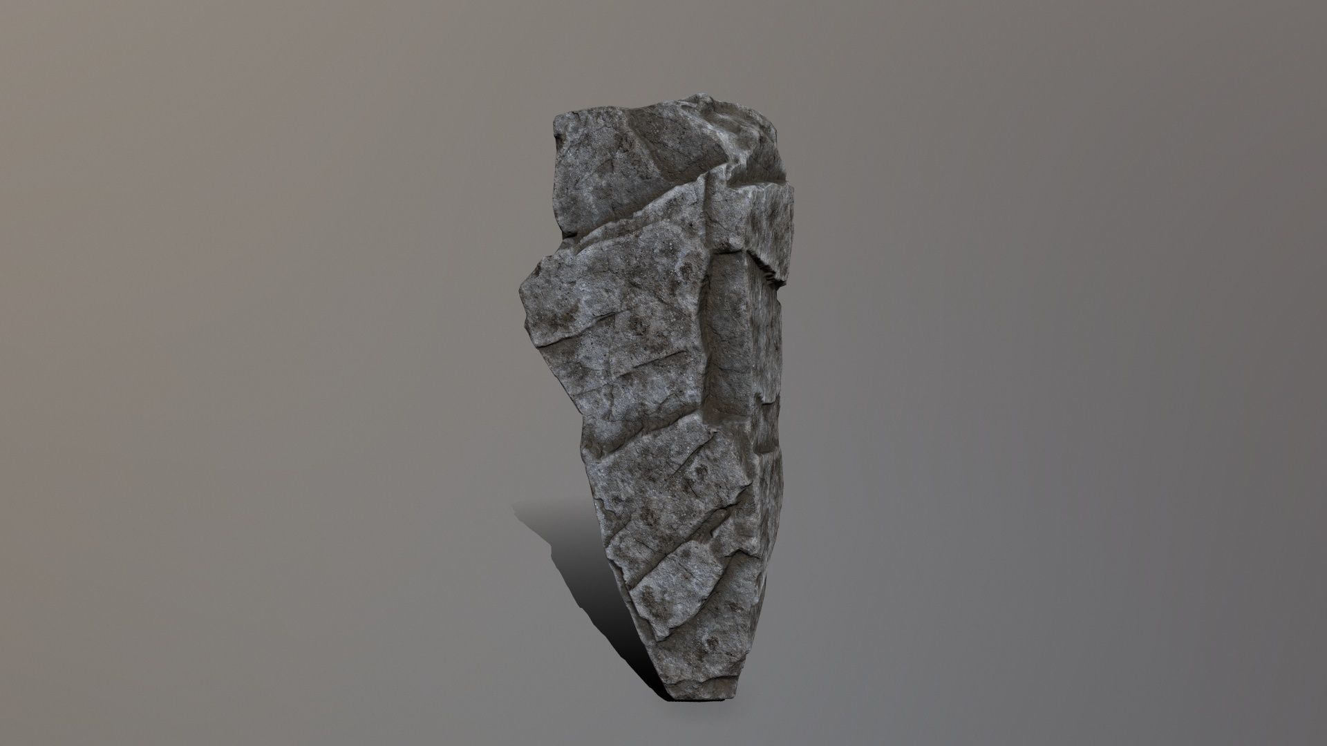 Rock Set Low-poly 3D model_32