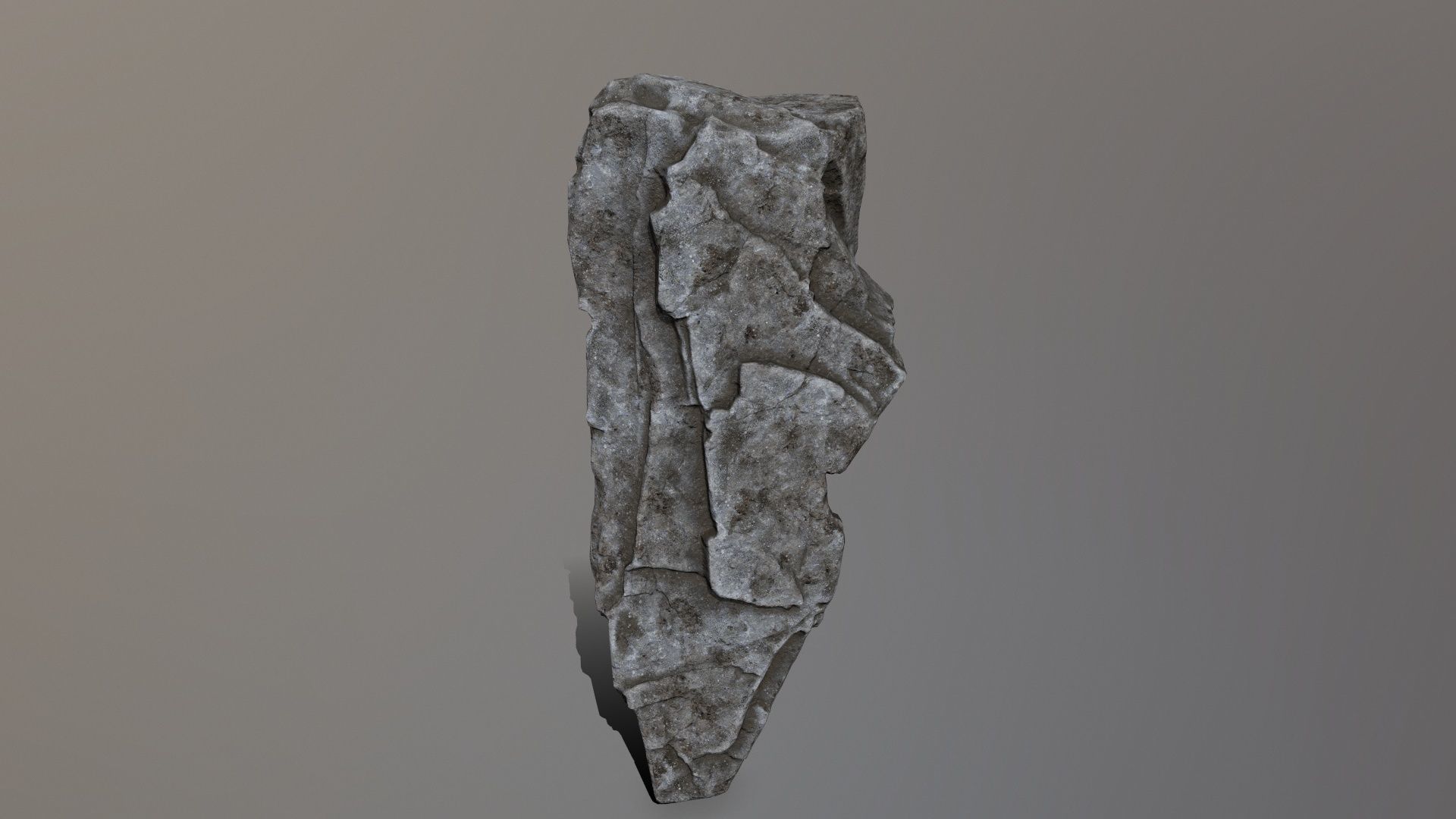 Rock Set Low-poly 3D model_30