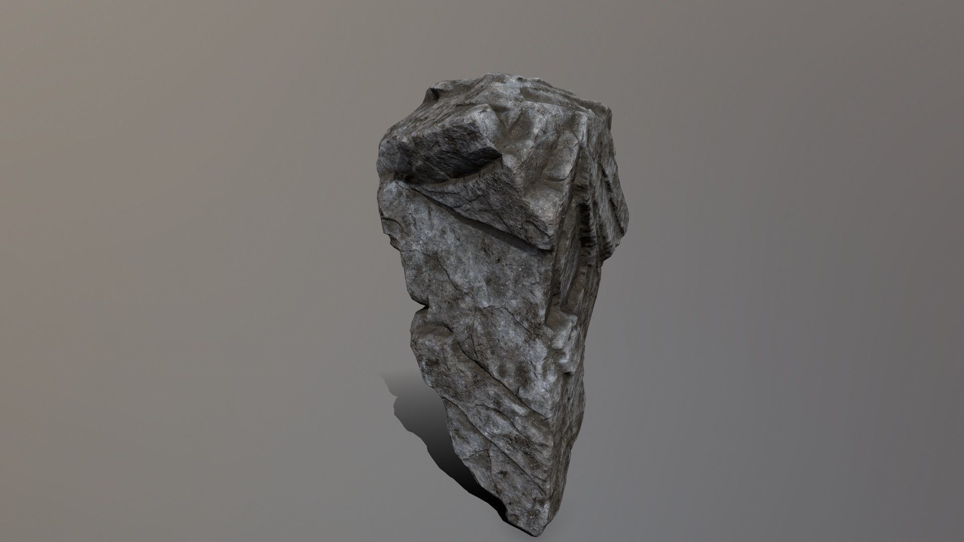 Rock Set Low-poly 3D model_26