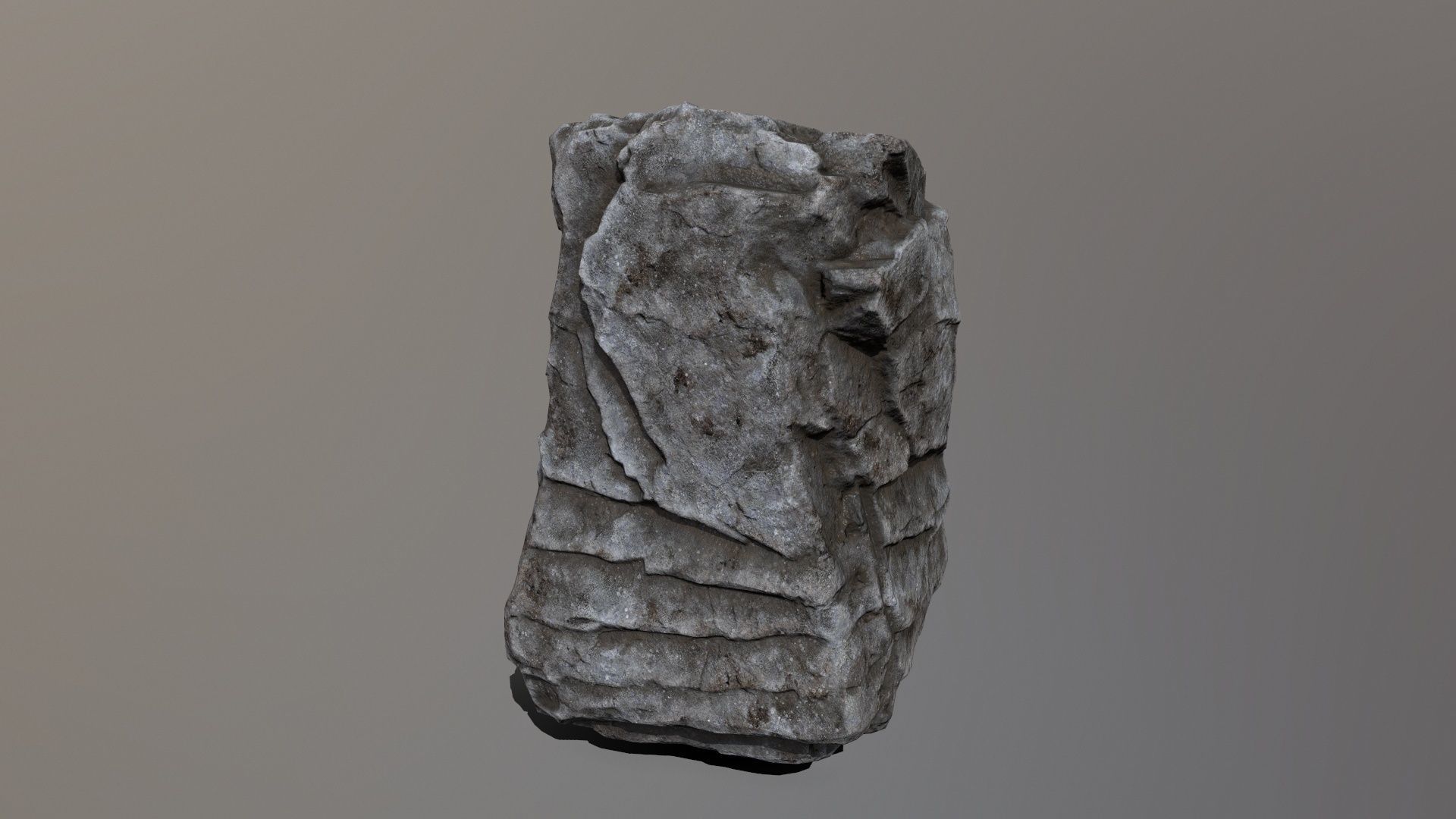 Rock Set Low-poly 3D model_13
