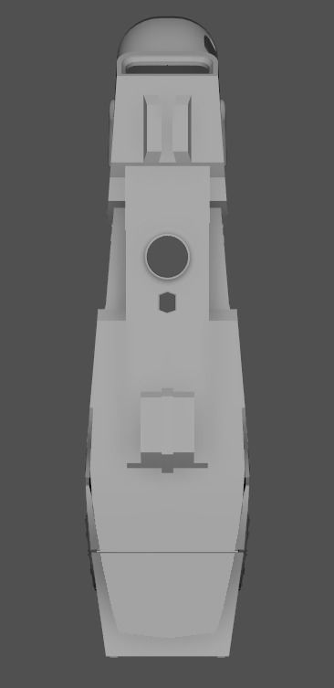 Taser Axon X26P - Blade Tech Holster Low-poly 3D model_12