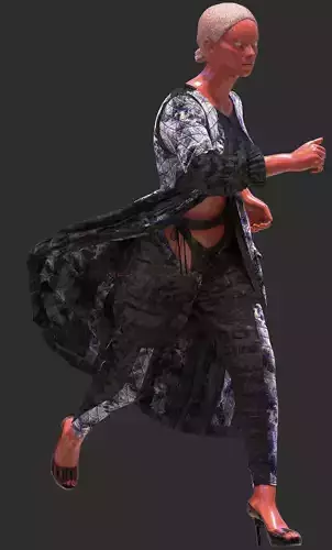 SCIFI JACKET PANT ENSEMBLE