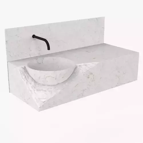 Marble sink