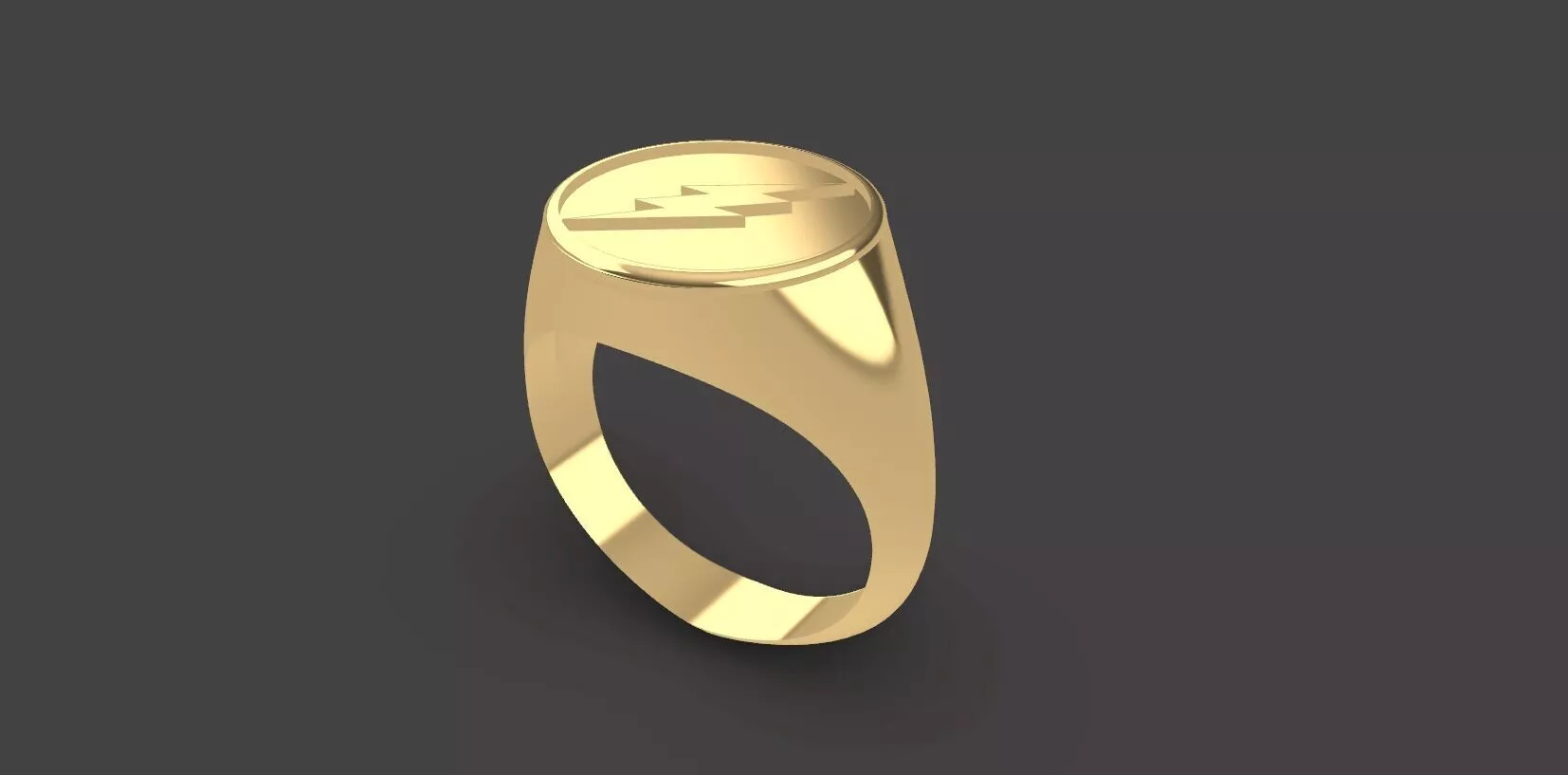 The Flash Ring 3D print model