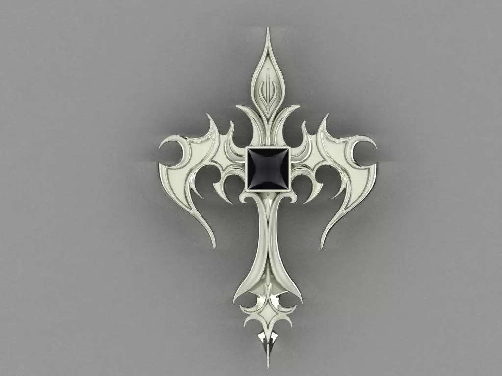 Viking cross  466 3D print model_0